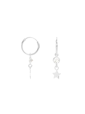 PENDIENTES ESSENTIAL PLATA LUXENTER                                                                 