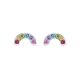 PENDIENTES ARCO IRIS PLATA LUXENTER                                                                 