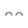 PENDIENTES ARCO IRIS PLATA LUXENTER                                                                 