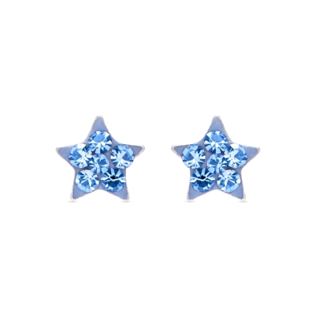 PENDIENTES ESTRELLA PLATA LUXENTER                                                                  