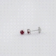 PENDIENTES ORO RUBI                                                                                 