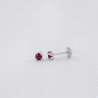 PENDIENTES ORO RUBI                                                                                 