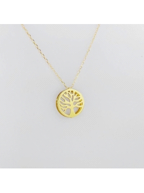 COLGANTE ORO ARBOL DE LA VIDA                                                                       