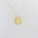 COLGANTE ORO ARBOL DE LA VIDA
