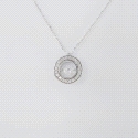 COLGANTE DIAMANTE 0.25 CT CON CADENA                                                                
