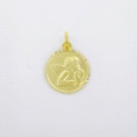 MEDALLA ORO ANGELITO 16 MM