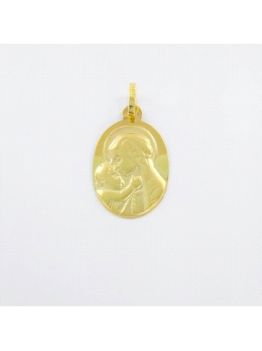 MEDALLA ORO OVAL MADRE                                                                              