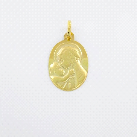 MEDALLA ORO OVAL MADRE                                                                              