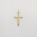CRUZ ORO CRISTO 17X12 MM