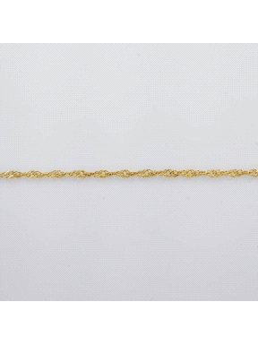 CADENA ORO SINGAPUR 45 CMS                                                                          