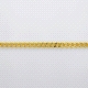 CADENA ORO BARBADA 45 CMS                                                                           