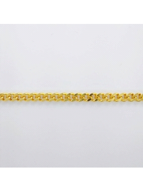 CADENA ORO BARBADA 45 CMS                                                                           