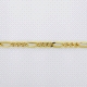 CADENA ORO 3X1 50 CMS                                                                               