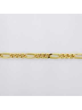 CADENA ORO 3X1 50 CMS                                                                               