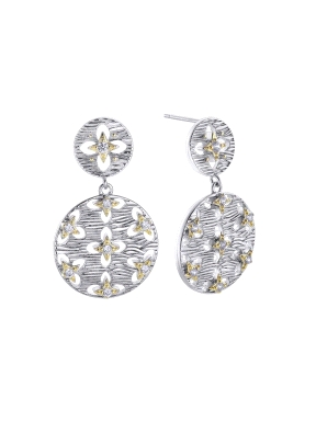 PENDIENTES DOBLE L,ETOILE DURAN EXQUSE                                                              