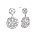 PENDIENTES DOBLE L,ETOILE DURAN EXQUSE