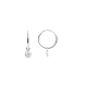 PENDIENTES ESSENTIAL PLATA LUXENTER                                                                 