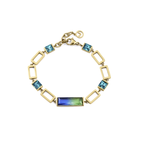 PULSERA ACERO Y CRISTAL VICEROY                                                                     