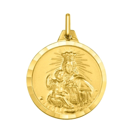 MEDALLA ORO VIRGEN DEL CARMEN                                                                       
