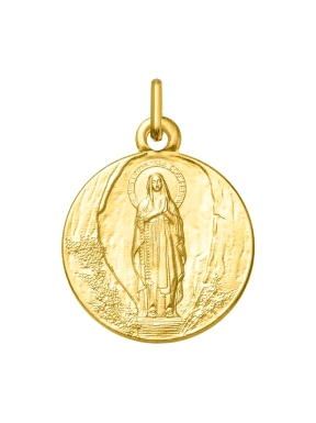 MEDALLA ORO VIRGEN DE LOURDES                                                                       