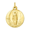 MEDALLA ORO VIRGEN DE LOURDES                                                                       