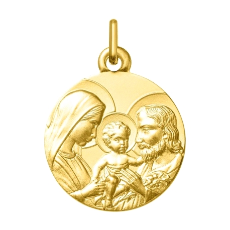 MEDALLA ORO SAGRADA FAMILIA                                                                         