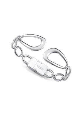 PULSERA ACERO BISAGRA VICEROY                                                                       