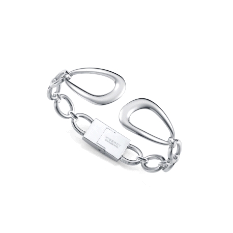 PULSERA ACERO BISAGRA VICEROY                                                                       
