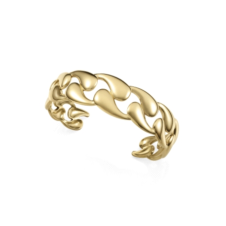 PULSERA ACERO IP DORADO RIGIDA VICEROY                                                              