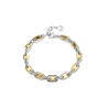 PULSERA ACERO E IP DORADO VICEROY