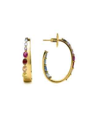 PENDIENTES MASKAI PLATA LUXENTER                                                                    