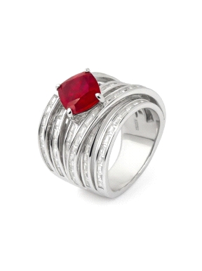 ANILLO RONJA PLATA LUXENTER                                                                         