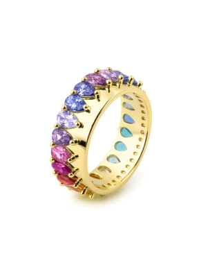 ANILLO MASKAI PLATA LUXENTER                                                                        