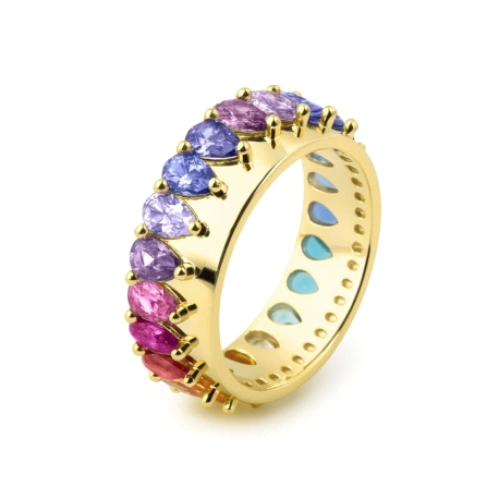 ANILLO MASKAI PLATA LUXENTER                                                                        