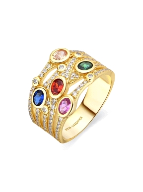 ANILLO DESEH PLATA LUXENTER                                                                         