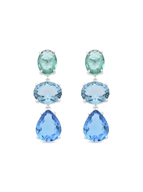 PENDIENTES HETALO PLATA LUXENTER                                                                    