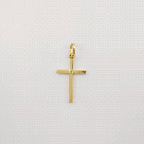 CRUZ ORO TUBO 15X10X1,5 MM                                                                          