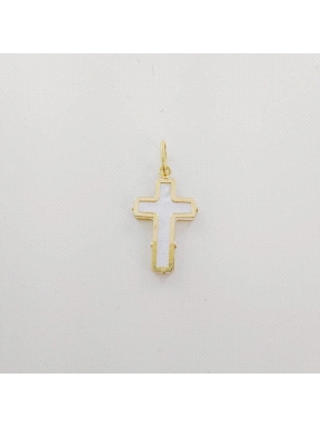 CRUZ ORO NACAR 12X8 MM                                                                              