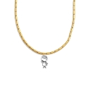 COLLAR GIRL PLATA LUXENTER                                                                          