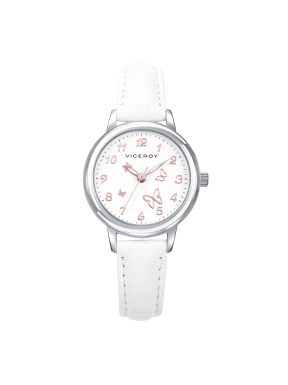 RELOJ ACERO CORREA NIÑA VICEROY                                                                     