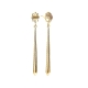 PENDIENTES CAMPANILLA CITRINO DURAN EXQUSE                                                          