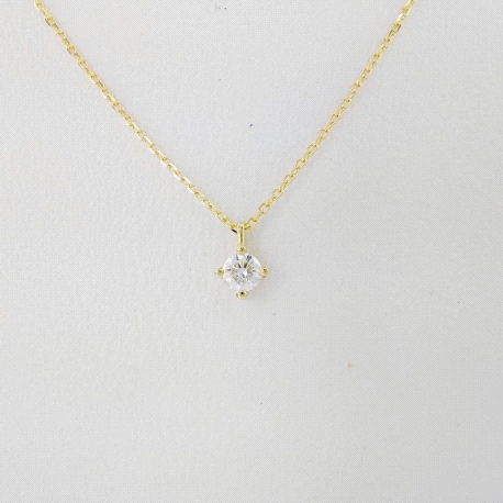 COLGANTE DIAMANTE 0.10 CT                                                                           