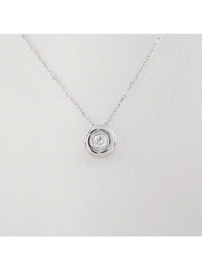 COLGANTE DIAMANTE 0.065 CT CON CADENA                                                               