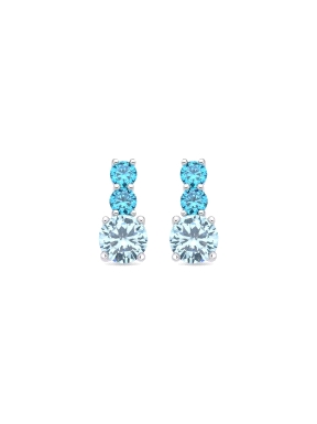 PENDIENTES RIXME PLATA LUXENTER                                                                     
