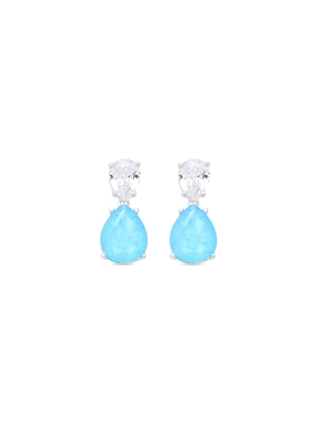 PENDIENTES ZASAH PLATA LUXENTER                                                                     