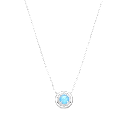 COLLAR LILOS PLATA LUXENTER                                                                         