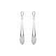 PENDIENTES BARKA PLATA LUXENTER                                                                     