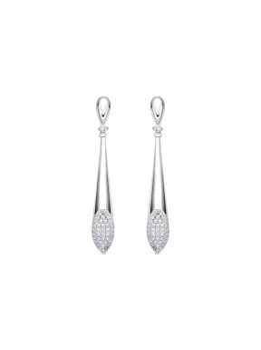 PENDIENTES BARKA PLATA LUXENTER                                                                     