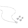 SET PENDIENTES Y COLLAR TAMAT PLATA LUXENTER                                                        