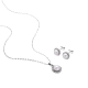 SET PENDIENTES Y COLLAR DUIL PLATA LUXENTER                                                         